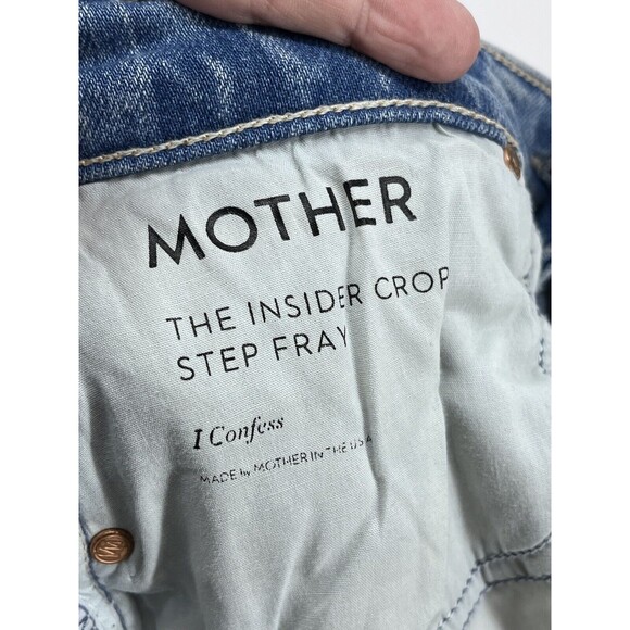 Mother Superior The Insider Crop Step Fray in I Confess Size 26 - Picture 12 of 15